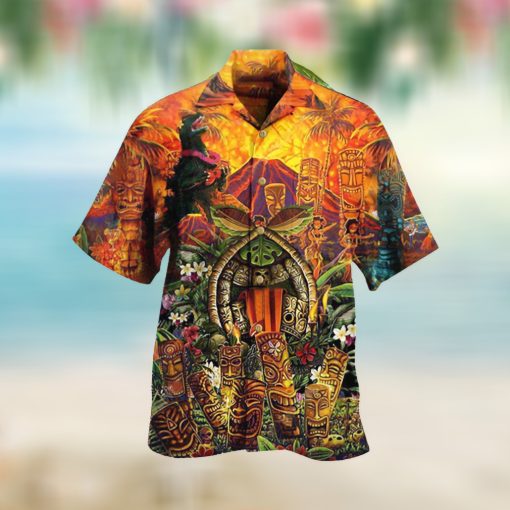 Wakaka Aloha Funny Dinosaur For Tropical Aloha Tiki Hawaii Shirt