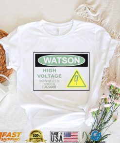 Watson Shock Hazard T shirt