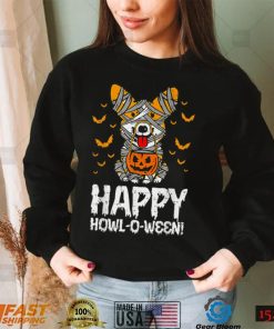 Welsh Corgi Witch Happy Howl O Ween Halloween Dog Lovers T Shirt