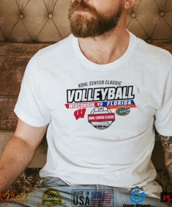 Wisconsin Badgers vs Florida Gators Kohl Center Classic Volleyball 2022 shirt