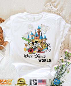 Walt Disneyworld Mickey Minnie Pluto Donald Vacation shirt