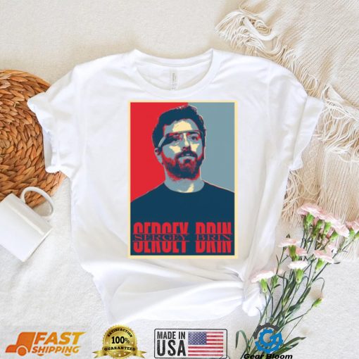 Portrait Of Sergey Brin shirt