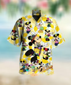 Yellow Mickey Mouse For Beer Hawaii ShirtYellow Mickey Mouse For Beer Hawaii Shirt