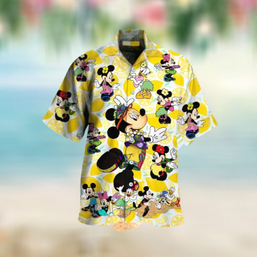 Yellow Mickey Mouse For Beer Hawaii ShirtYellow Mickey Mouse For Beer Hawaii Shirt