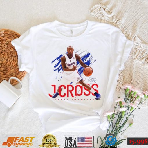 Jamal Crawford Los Angeles Clippers J. Cross signature shirt