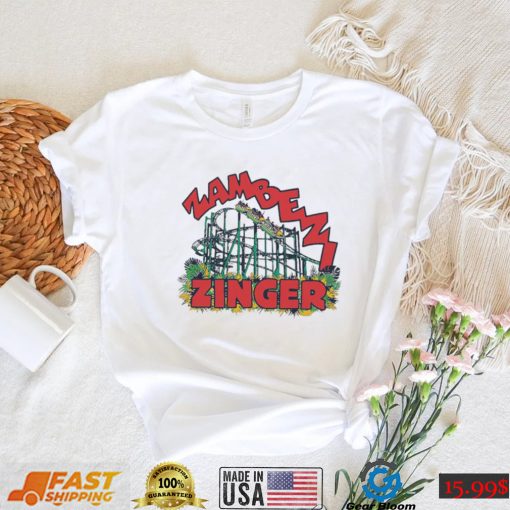 Zambezi Zinger Worlds of Fun shirt