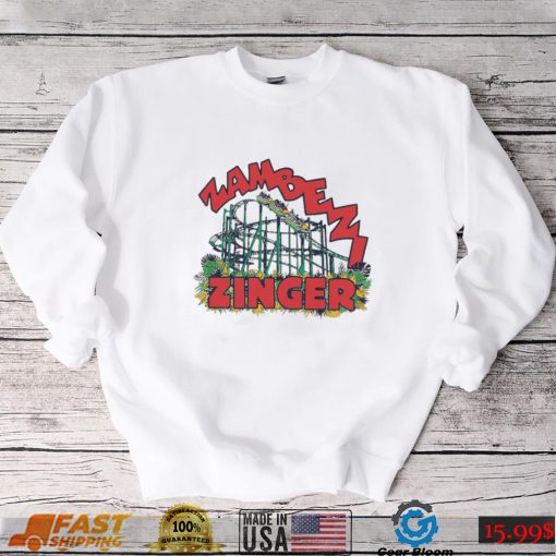 Zambezi Zinger Worlds of Fun shirt