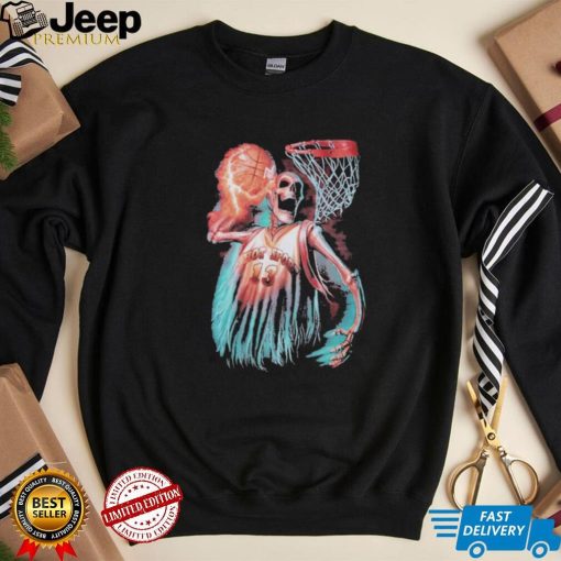 Skeleton basketball player hot sport shirt