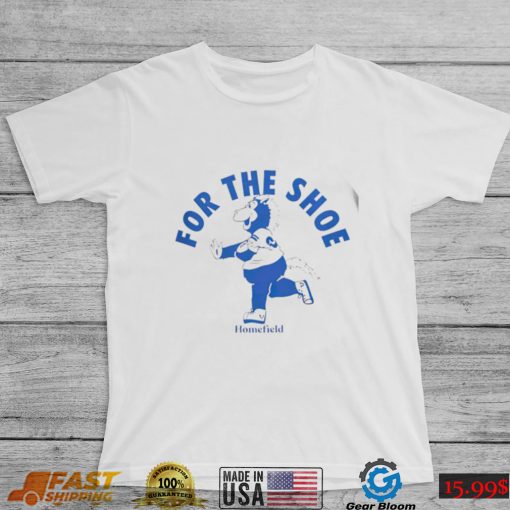 Indianapolis Colts mascot for the shoe shirt