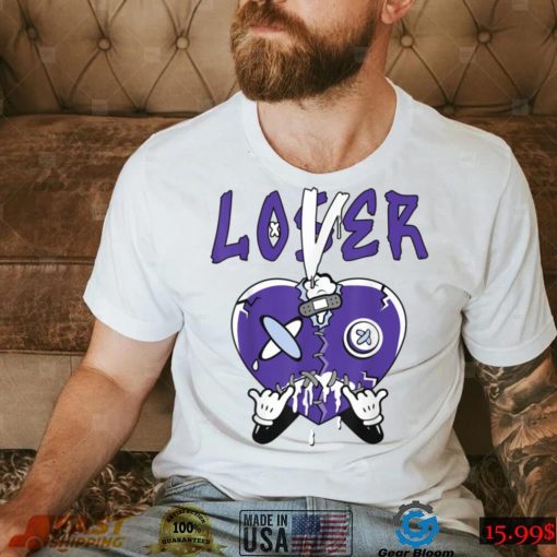 5 Retro Concord Tee Loser Lover Drip Heart Crying Concord 5s T Shirt