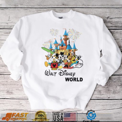 Walt Disneyworld Mickey Minnie Pluto Donald Vacation shirt