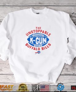 Buffalo Bills The Unstoppable K Gun offense logo shirt