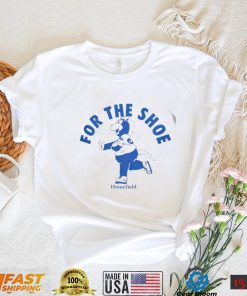 Indianapolis Colts mascot for the shoe shirt