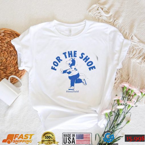 Indianapolis Colts mascot for the shoe shirt