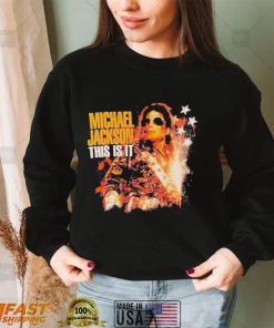 michael jackson blood shirt this is it tour 2009 Shirt