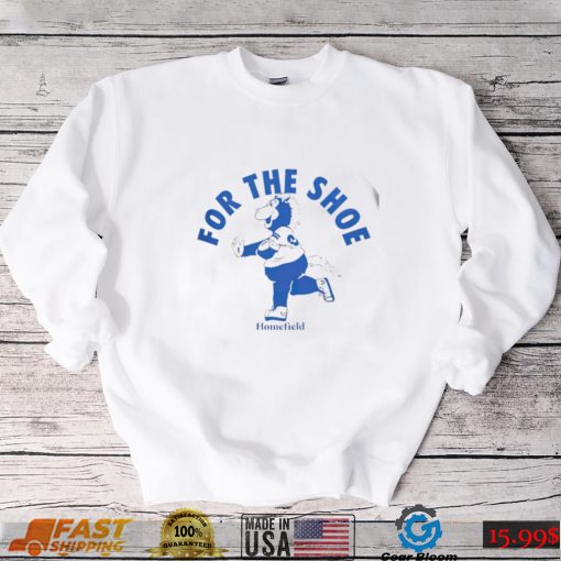 Indianapolis Colts mascot for the shoe shirt