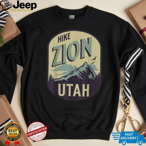 Zion Utah Hike Mountain Outdoors T Shirt