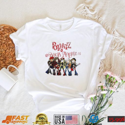 Bratz Rock Angelz Group cartoon shirt