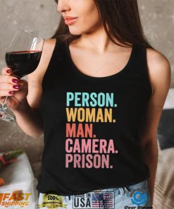 person woman man camera prison 2022 shirt Shirt