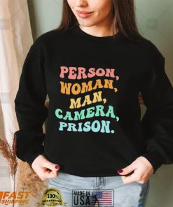 person woman man camera prison shirt Shirt