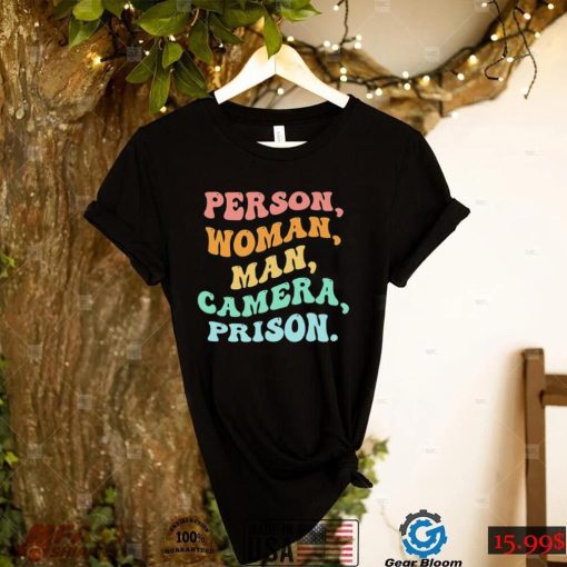 person woman man camera prison shirt Shirt