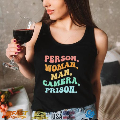 person woman man camera prison shirt Shirt