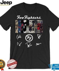 Foo Fighters Logo Signatures T Shirt