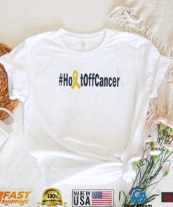 Cancer Holt Off Cancer logo shirt