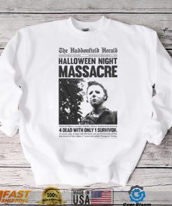 Michael Myers Headline Halloween 80s 90s Horror shirt