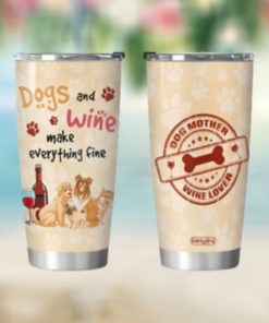 xWine And Dogs THV1410011 Stainless Steel Tumbler