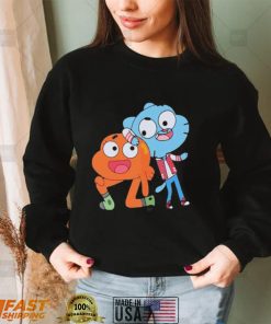 xmas character gumball and darwin shirt Shirt