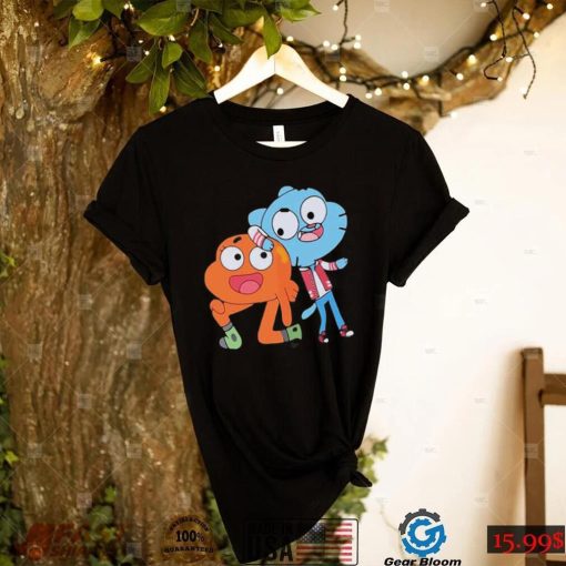 xmas character gumball and darwin shirt Shirt