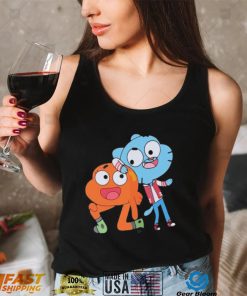 xmas character gumball and darwin shirt Shirt