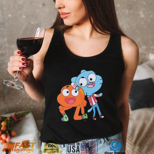 xmas character gumball and darwin shirt Shirt