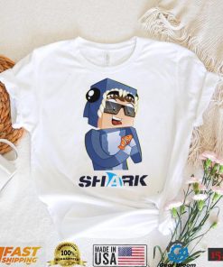 09 Sharkboy Minecraft Game Unisex T Shirt