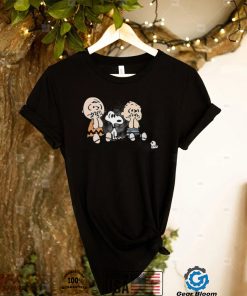 Charlie Brown Halloween Tee Shirt Frightened Charlie Brown Snoopy And Linus Van Pelt Halloween