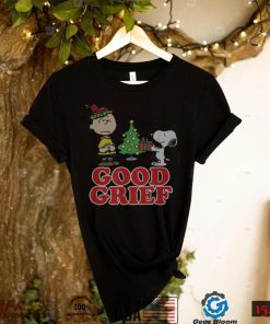 Peanuts Good Grief Charlie Brown Holiday T shirt