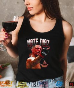 2022 Nate Diaz Shirt Ufc Nate Diaz Fighter Tim Shirt 90s Retro