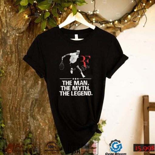 2022 The Legend Roger Federer Thank You T Shirt