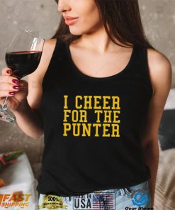 2023 I cheer For The Punter Funny Saying T Shirt