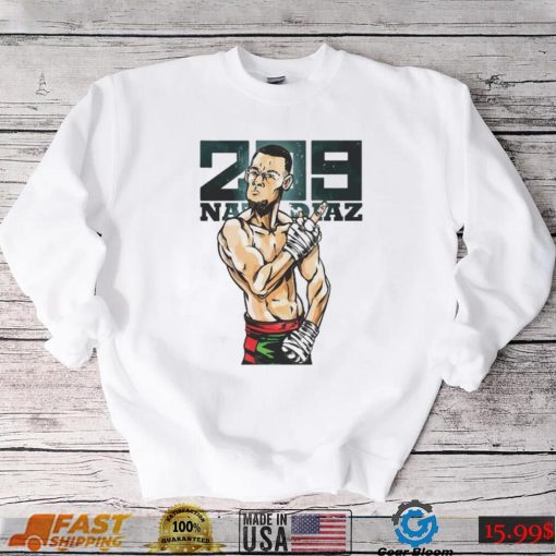 209 Nate Diaz wild fighting champions shirt