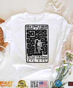 15 Step Illustrated Lyrics Retro Radiohead Rap Rock Music Unisex T Shirt