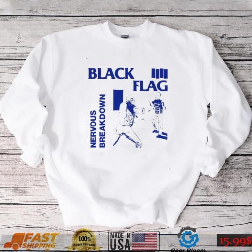 Black Flag nervous breakdown shirt