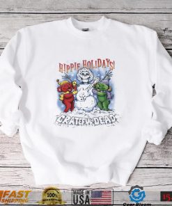 Grateful Dead Christmas T Shirt Hippie Holidays Merry Xmas