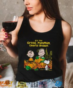 Its The Great Pumpkin Charlie Brown The Peanuts Movie Charlie Brown Halloween Shirt