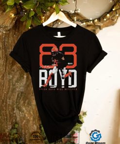 Tyler Boyd Cincinnati Bengals Bold Number Signatures Shirt