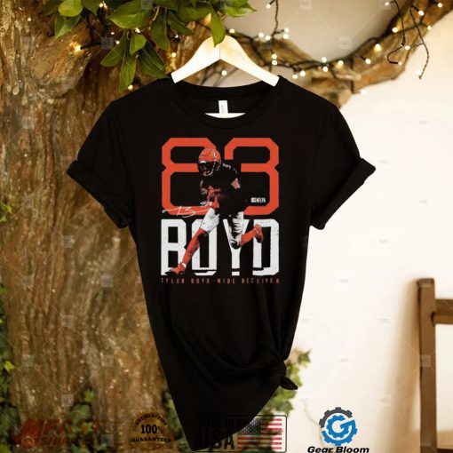 Tyler Boyd Cincinnati Bengals Bold Number Signatures Shirt