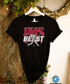 Albert Pujols T Shirt 100 Percent Beast Albert Pujols St Louis MLBPA