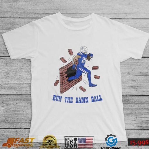 Jordan Wilkins Run The Damn Ball II Indianapolis Colts Shirt