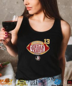 Timothy M Donovan 13 Florida State Jordan Travis Seminoles football shirt